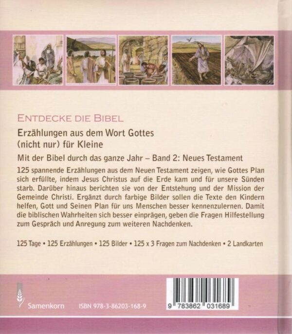 Set in zwei Büchern: Entdecke die Bibel - Altes Testament and Entdecke die Bibel Neues Testament На немецком языке