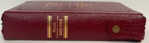 English-Russian Parallel Bible (NASB ) / Англо-Русская Параллельная Библия Z-Burgundy, luxury leather, (кожа  высокого качества).