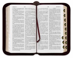 English-Russian Parallel Bible (KJV) Burgundy -  Англо-Русская Параллельная Библия  Авторизованная Версия KJV - Синодальное Издание.